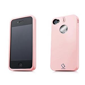  Capdase Polimor Protective Case Polishe Candy Pink/Candy Pink for iPhone 4/4S (PMIH4-51PP)